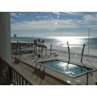 Destin: : Restful reflections of light from gulf and condo pool