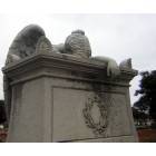 Columbus: The weeping angel in Friendship Cemetery.