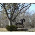Bismarck: A iron crafted horse located on the capital grounds.