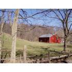 Avon: Red Barns are found all over this community