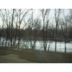 Chaska: River with trees in Chaska