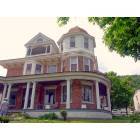 Piedmont: An old house in Piedmont, WV which has been reopened as the Piedmont Victorian Boutique