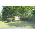 Woodville: Welcome Sign - GA 77