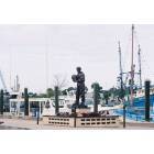 Tarpon Springs: Sponge Diver Statue, Sponge Docks, Tarpon Springs, FL