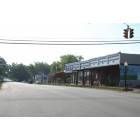 Crawfordville: Looking East on Broad Street - Post Office