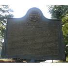 Oliver: Historical Marker - The Confederate Line at Ogeechee Church