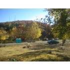 Davis: Campsite at Turner Falls in Davis OK.