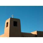 Santa Fe: : Church, Upper Canyon Rd. Santa Fe, NM
