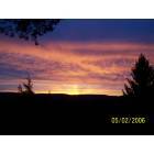Dover Plains: The sunset from Sand Hill Rd