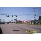Clarksville: : coming off the highway facing down town..