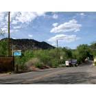 Jemez Springs: Entering Jemez Springs