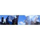 Minneapolis: : Downtown Minneapolis Looking Up (Stiched Photos)