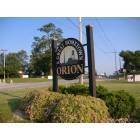 Orion: Welcome to Orion sign