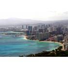 Honolulu: Waikiki Beach from top of Diamond head
