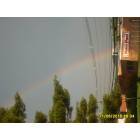 Naugatuck: rainbow at the peter paul front of my house