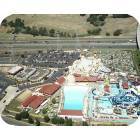 Roseville: Water Park from a model airplane
