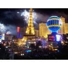 Las Vegas: : This is a picture of the las vegas strip taken during the New Years celebration 2004