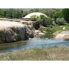 Thermopolis: : Hot Springs County Park - The terraces