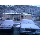 Clearlake Oaks: Snowfall on the Grange, 2001