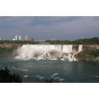 Niagara Falls: : Niaraga Falls, New York, above the American Falls