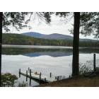 Sutton: Reflection of Mount Kearsarge Mountain on Kezar Lake,  No. Sutton NH
