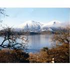 Clearlake: snow view konocti