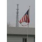 Emporia: torn flag and sprint tower