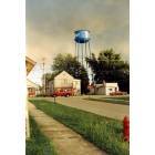 Cygnet: Cygnet Water Tower Behind Village Inn