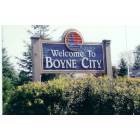 Boyne City: Welcome Sign
