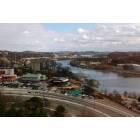 Knoxville: : Looking east along the river
