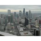 Seattle: : View of Downtown from Space Neadle