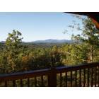 Morganton: My friend's view from her cabin in Morganton, GA