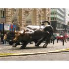New York: : The Bull at NY stock exchange