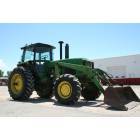 American Falls: tractor !