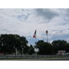 White Springs: Giant Confederate Flag and Memorial, I-75 White Springs