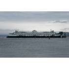 Seattle: : Ferry Boat at Dock, Seattle, WA