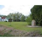 Dawson: Historical Marker and Stone, Herod, Ga south of Dawson