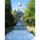 Apalachicola: Monument for Dr John Gorrie, Apalachicola, Florida