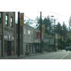 Willamina: Another view of main street Willamina