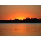 Winona Lake: Winona lake in the twilight