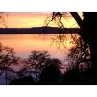 Lucerne: sunset off my deck, Lucerne