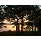 Crossville: Sunset on Lake Tansi