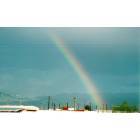 Bombay Beach: Rainbow over Bombay Beach
