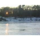 Rifton: Lake in December in Rifton, NY