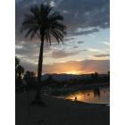 Lake Havasu City: Sunrise at Lake Havasu City beach, Arizonza