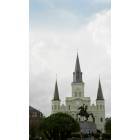 New Orleans: : View over center of Jackson Square