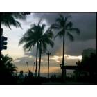 Honolulu: Gorgeous Waikiki sunset!