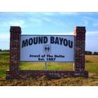 Mound Bayou: Primary Entrance from Hwy 61