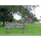 Victoria: : Memorial Park Sign - Grist Mill Victoria Texas