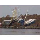 Bayou La Batre: Shrimp Boats left ky Katrina